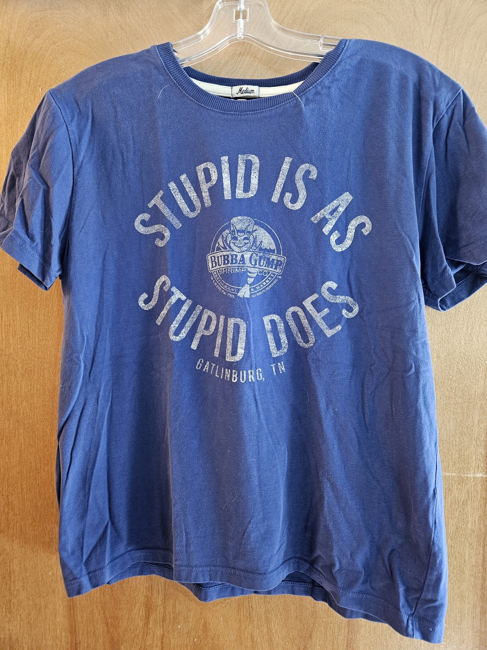 Bubba Gump Shrimp Co. Stupid is As Stupid Does. Forest Gump Gatlinburg